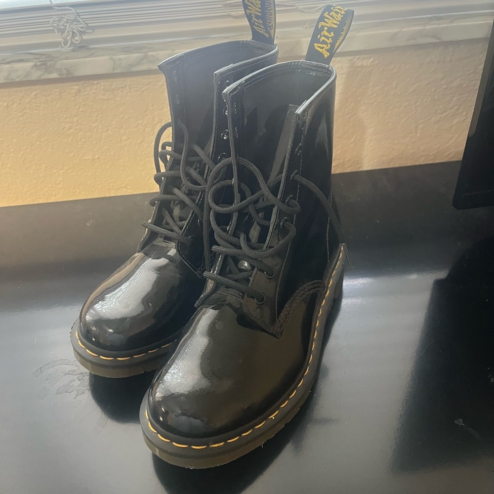 Black Doc Marten Boots